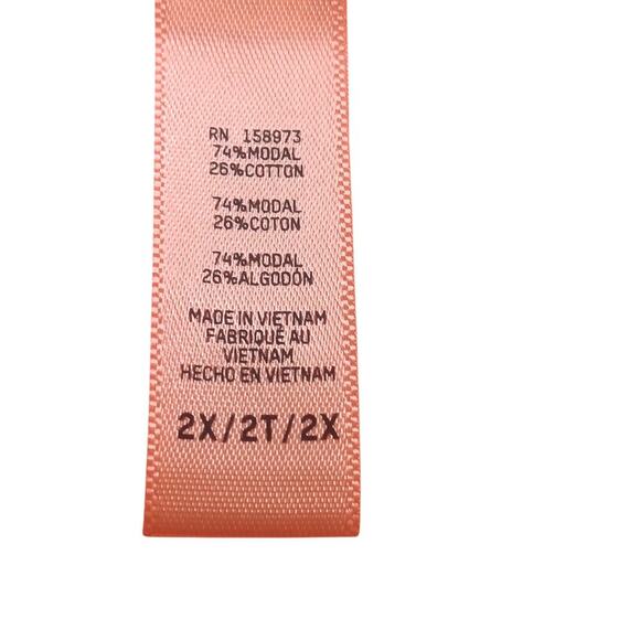 New with Tags Skims Orange Modal French Terry Shorts SZ 2X - Picture 9 of 11